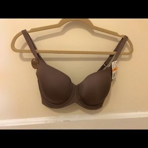 Wacoal ultimate side smoother bra -plum
